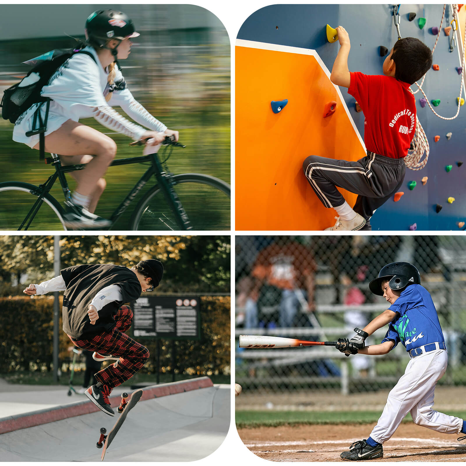 ROCKBROS Fahrradhandschuhe SBR-Polsterung Atmungsaktiv Hochflexibel