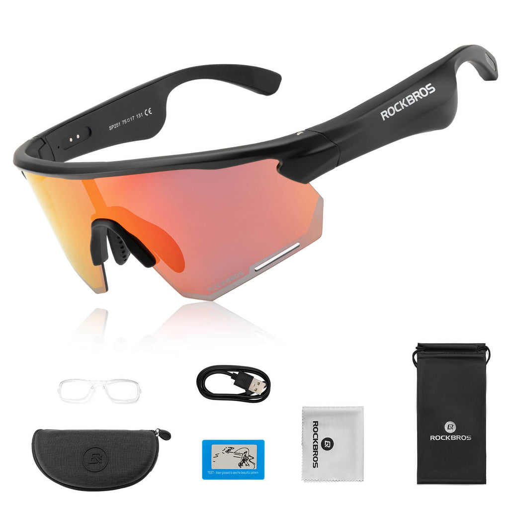 Elektronische Brille Intelligente Fahrradbrille Selbsttönend/Polarisiert