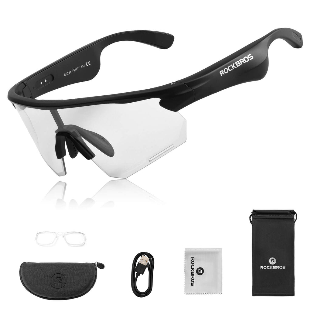 Elektronische Brille Intelligente Fahrradbrille Selbsttönend/Polarisiert