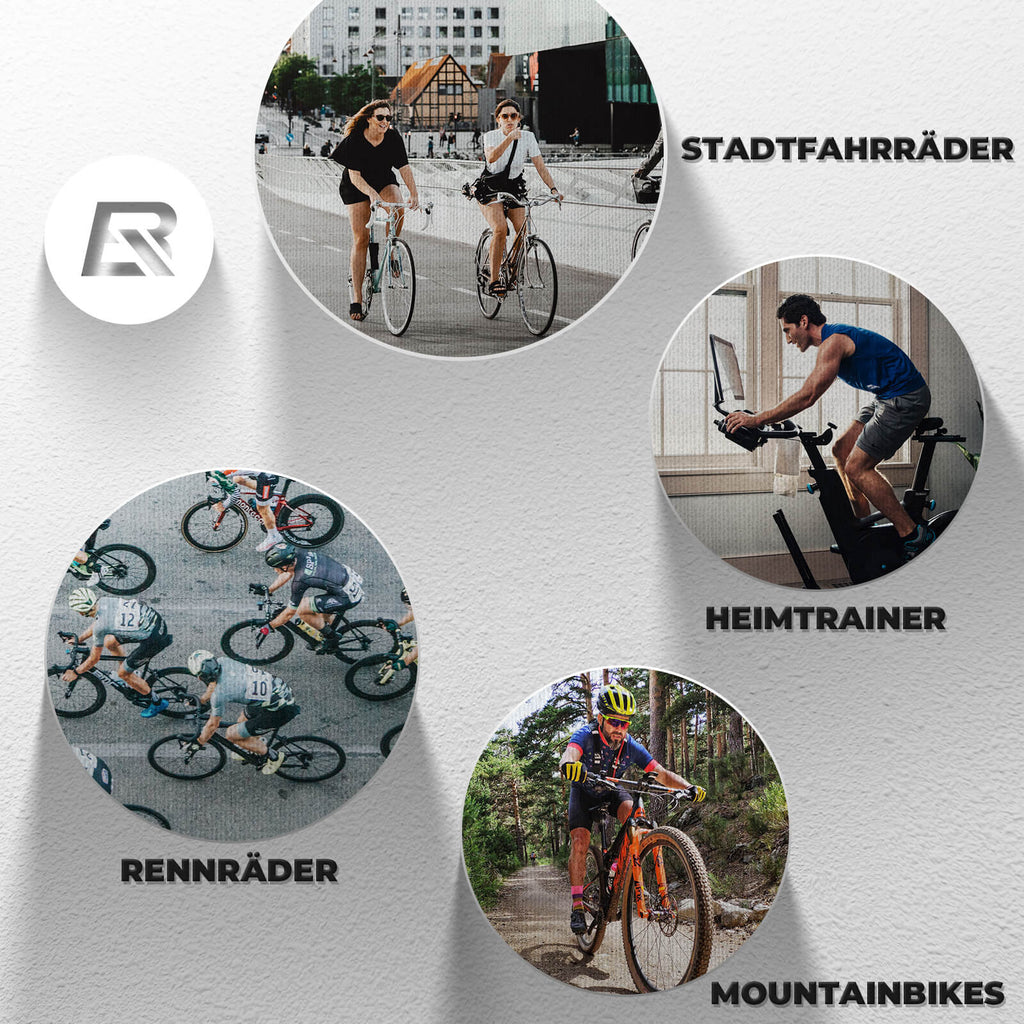 Fahrrad Aufblasbarer Sattelbezug Gepolstert mit Überzug