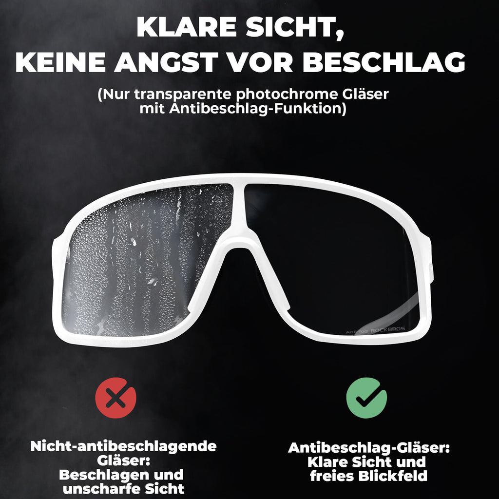 Anti-Beschlag Sonnenbrille Selbsttönend – SHOWDOW Serie