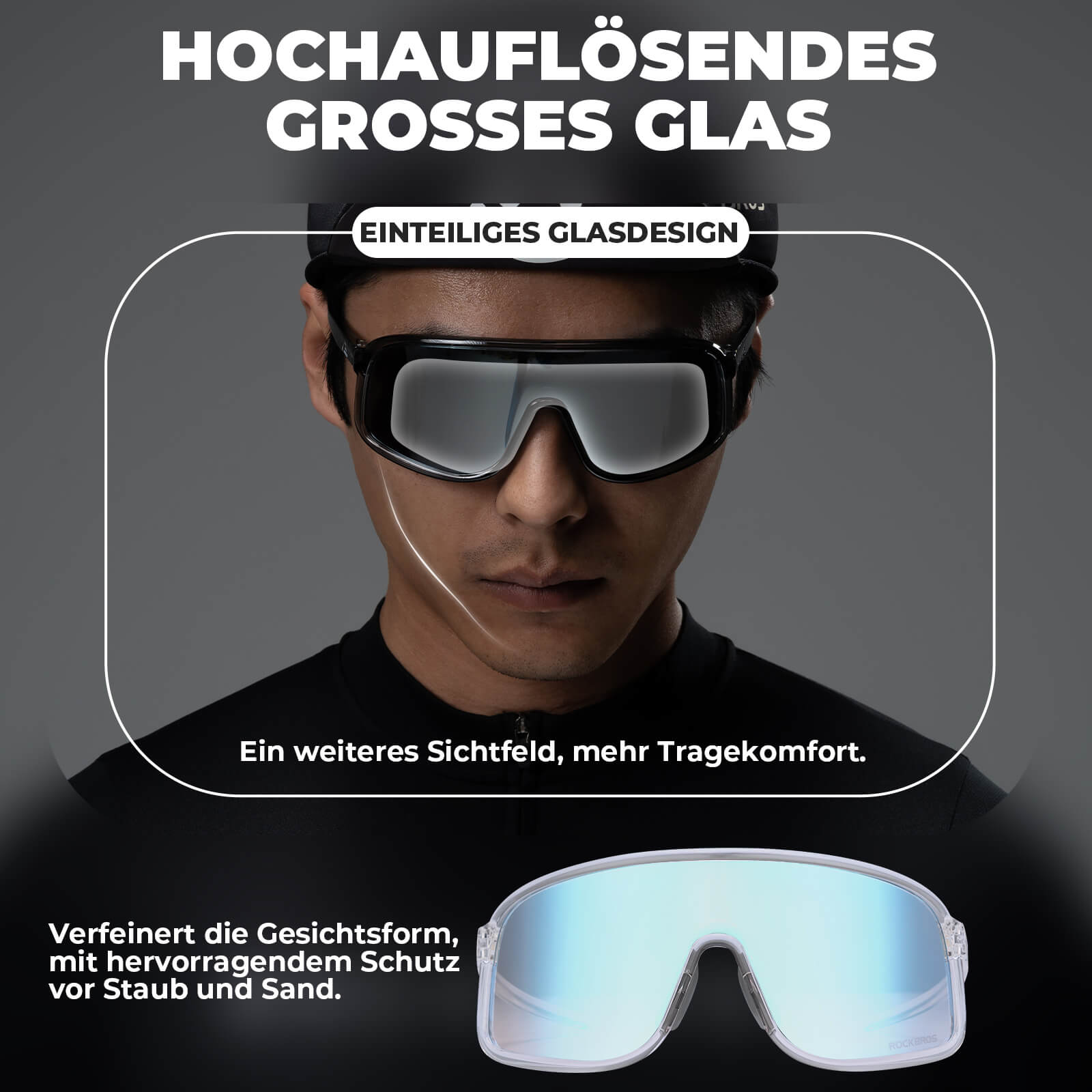 Anti-Beschlag Sonnenbrille Selbsttönend – SHOWDOW Serie