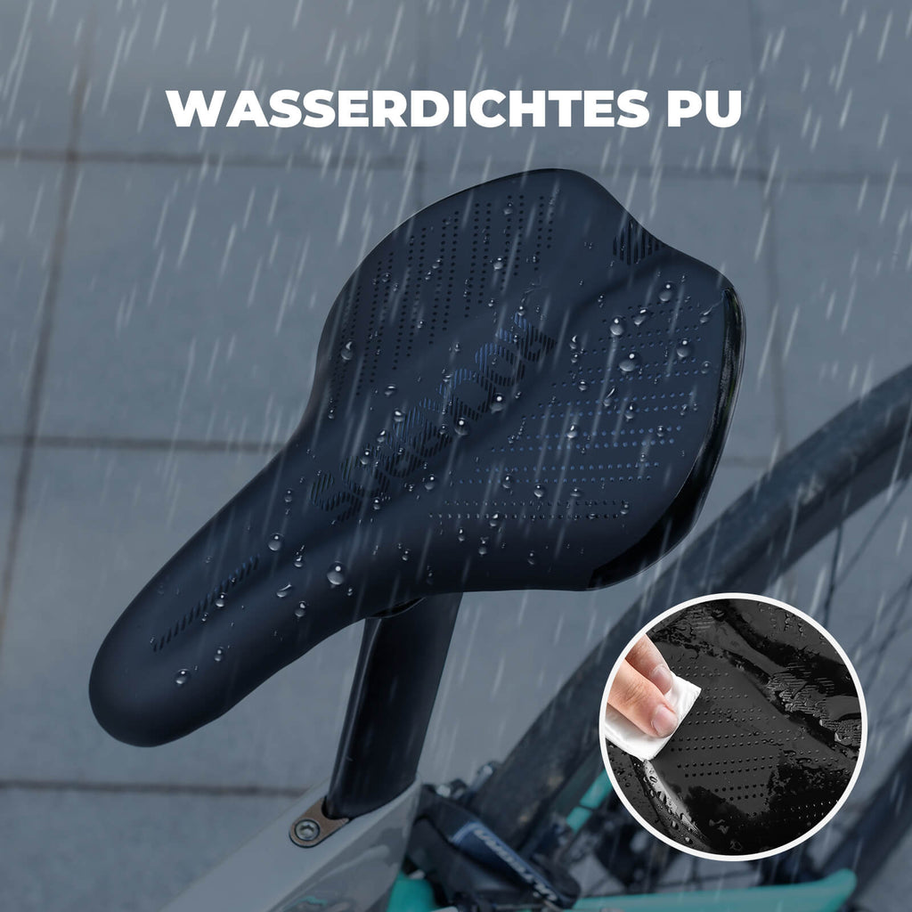 Fahrradsattel Komfortabel Gel mit überzug & Schraubenschlüssel