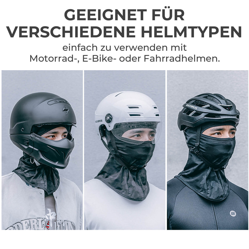 Sommer Balaclava Kühlende Sturmhaube UV-Schutz