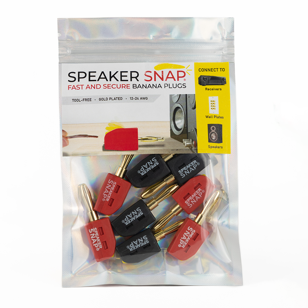 Speaker Snap Banana Plugs – Schnellste Audioverbinder