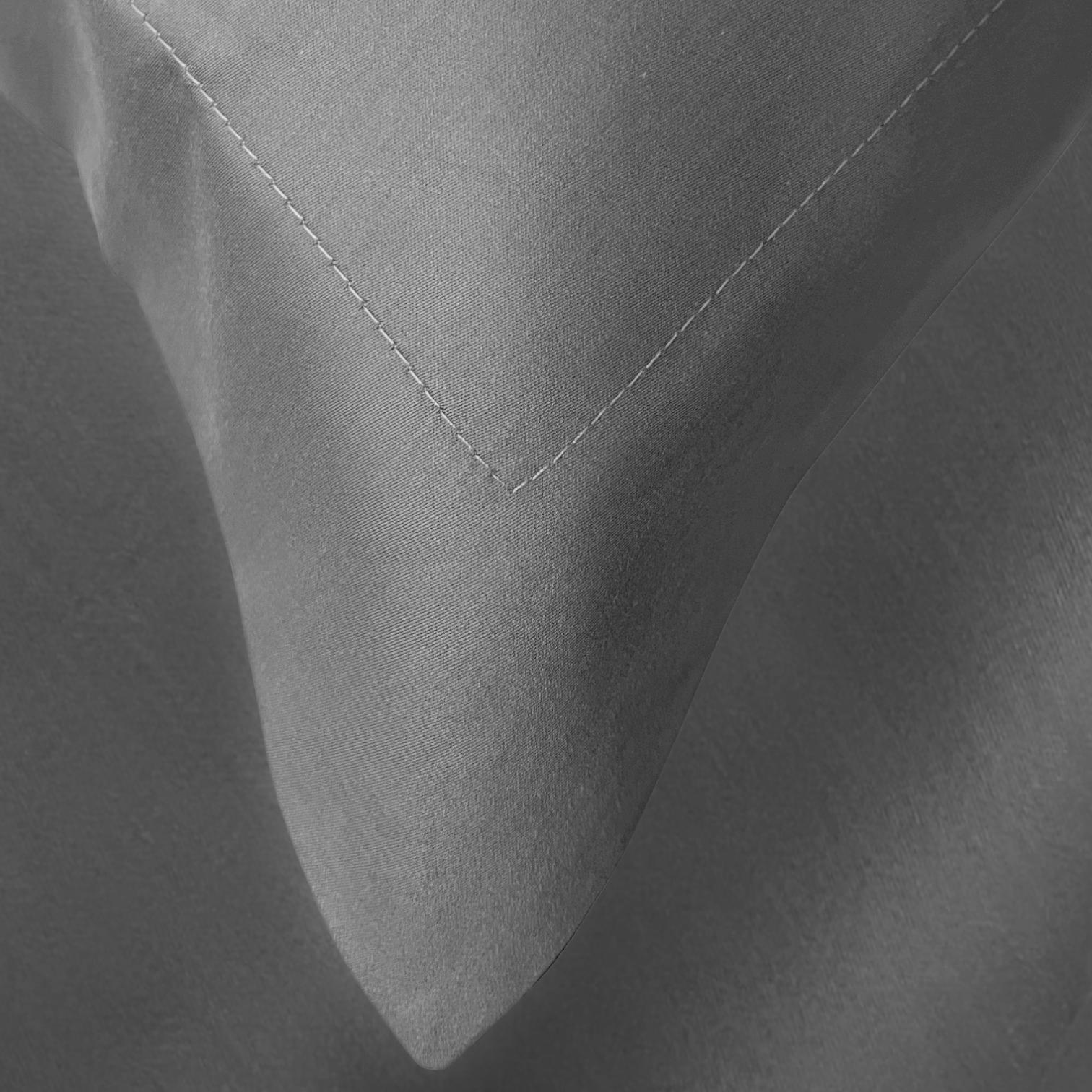 Charm Baumwolle Satin 2-Kissenbezug Set