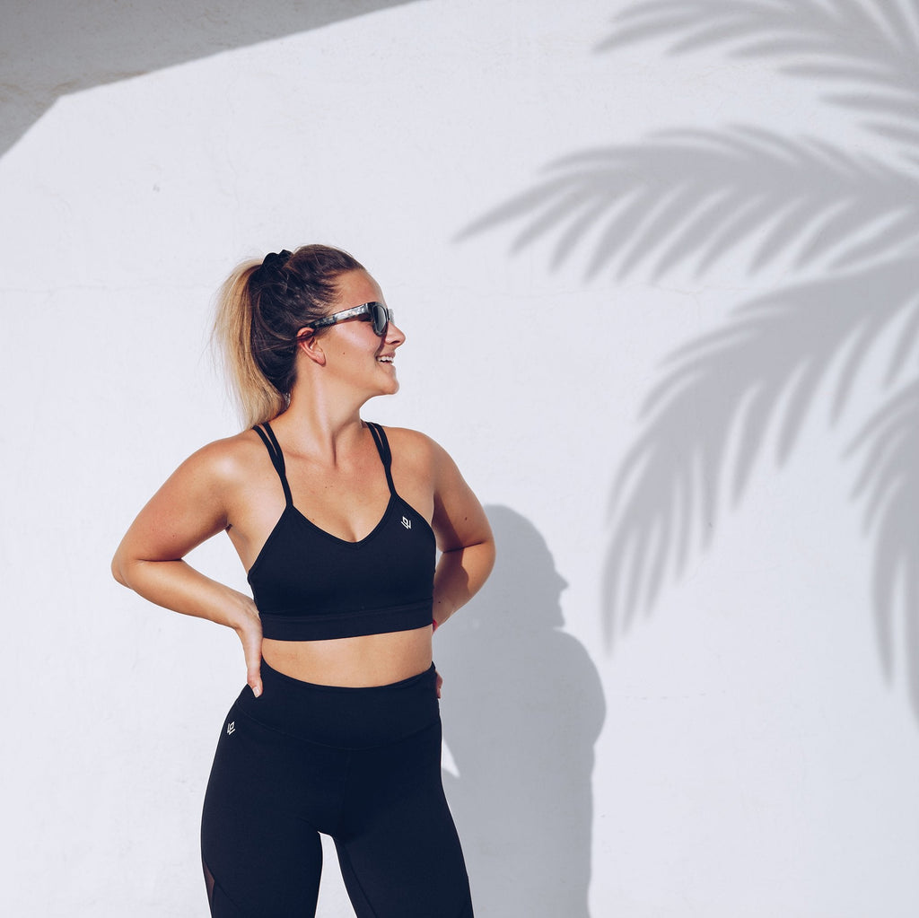 Strappy Bra - Obsidian