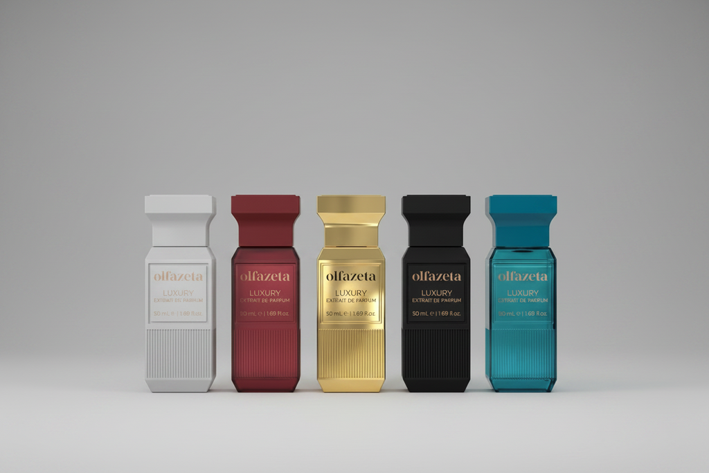 Excite Luxury Olfazeta Kollektion 50ml – Alle Farben und Topseller 118, 128, 129, 074, 101, 130 im Überblick Luxusparfüm