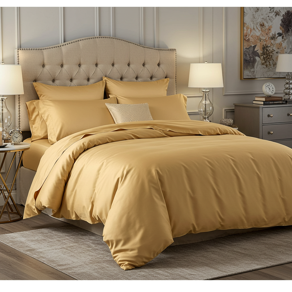Charm Baumwolle Satin Bettlaken