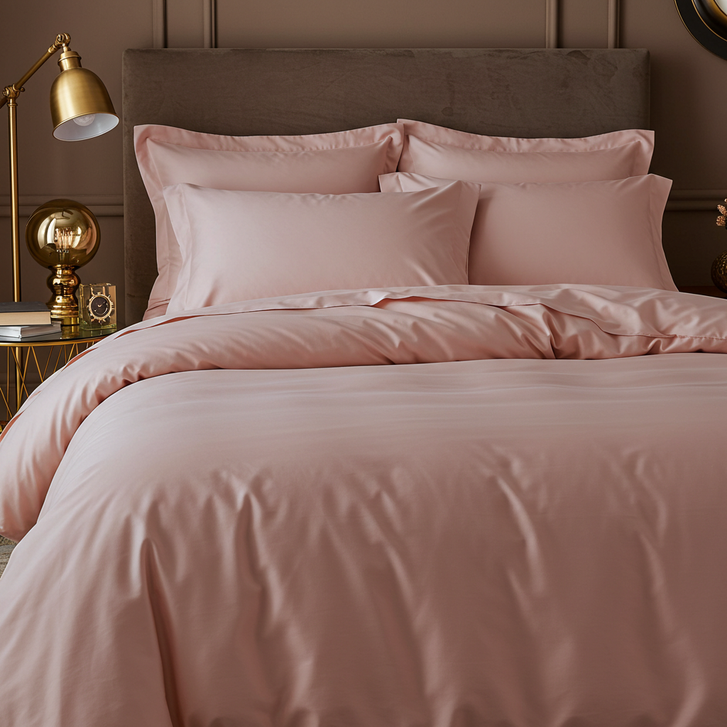Charm Baumwolle Satin 2-Kissenbezug Set