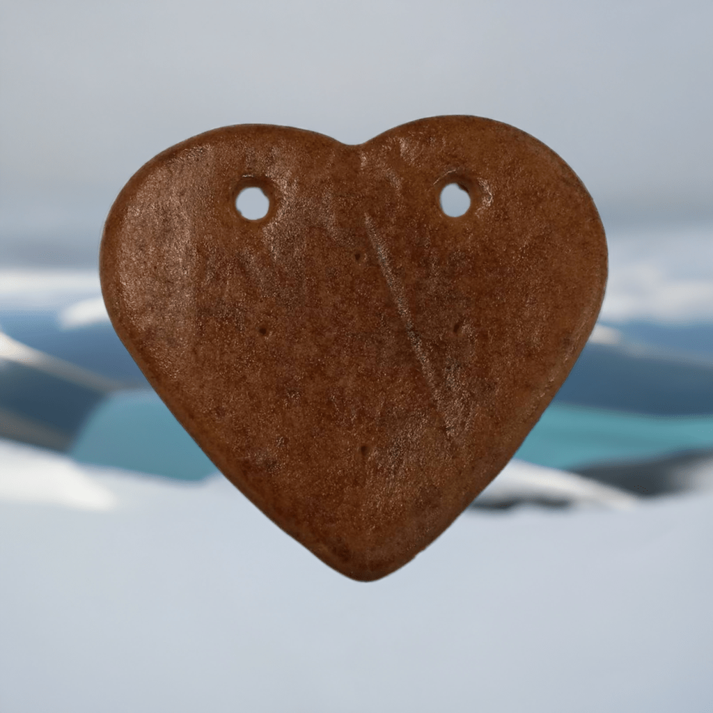 Lebkuchenherz Wunschtext 55 x 63 cm |Lebkuchenherzen-Fabrik