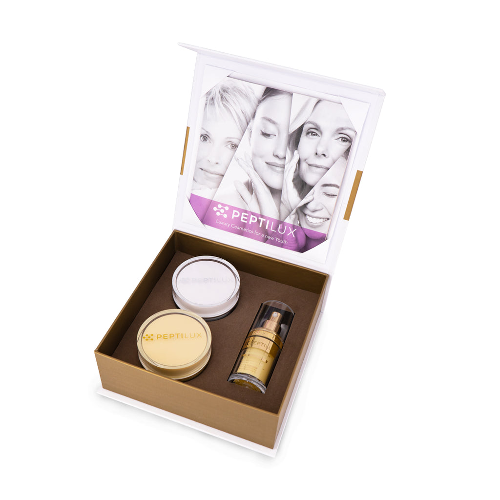 Peptilux Luxury Skin Care Cream Set | Anti-Aging Pflege-Set