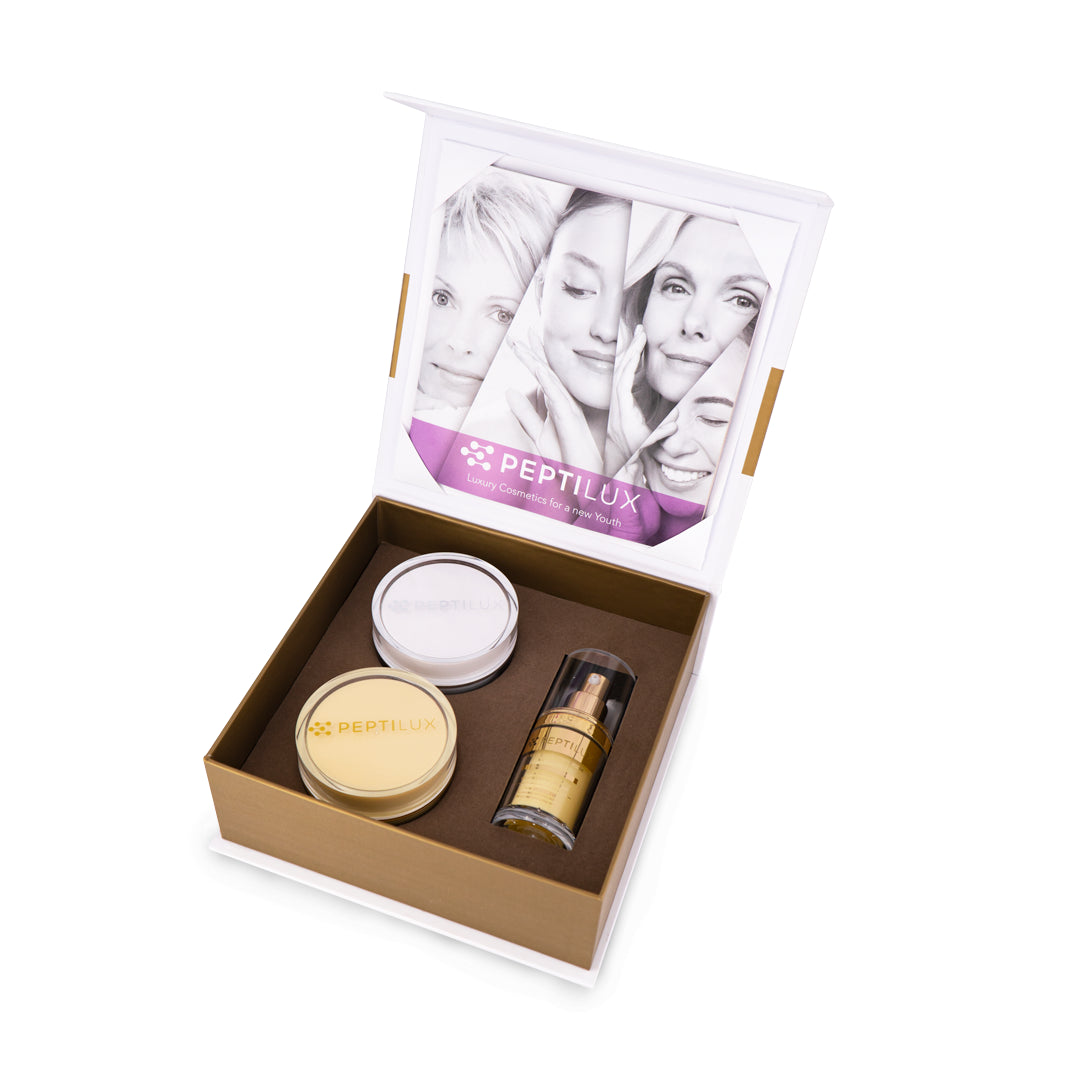 Peptilux Luxury Skin Care Cream Set | Anti-Aging Pflege-Set