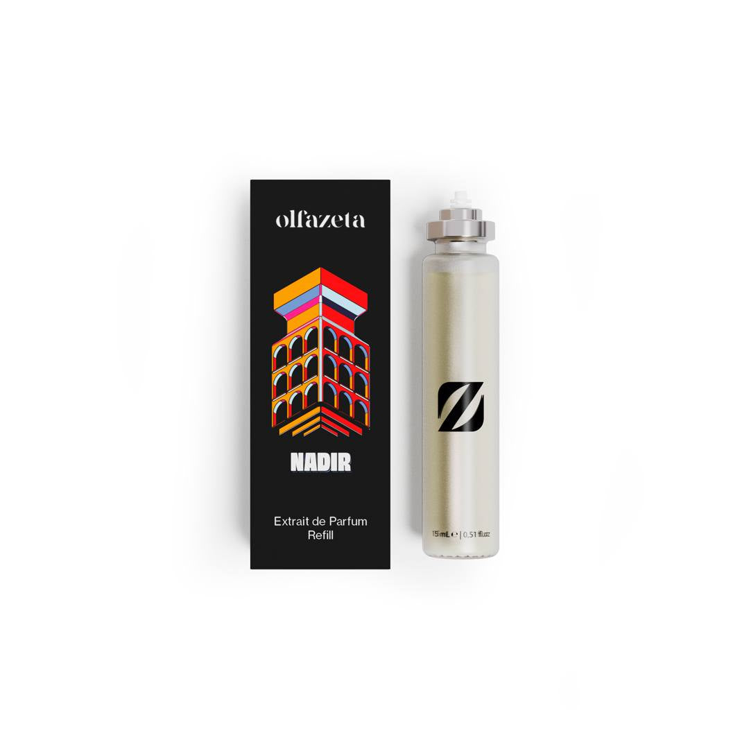 Nadir Herrenparfüm Extrait de Parfum 15 ml Olfazeta Edition erdig maskuliner Duft kraftvolle Essenz Moos Leder Nuancen Reiseflakon