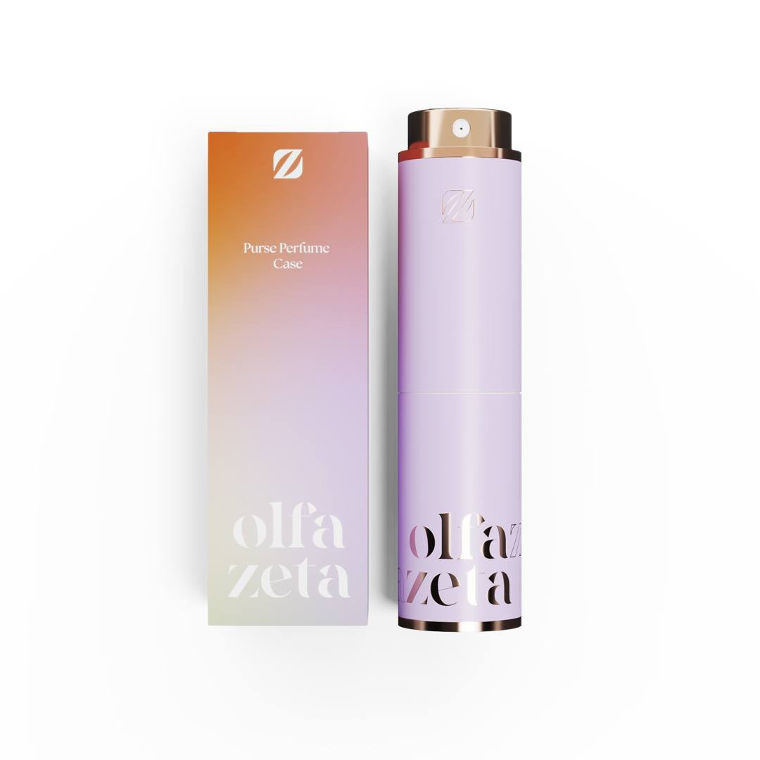 Olfazeta Parfüm-Taschenetui Modern in Lila für 15 ml Nachfüllflakon Modell TCOV011