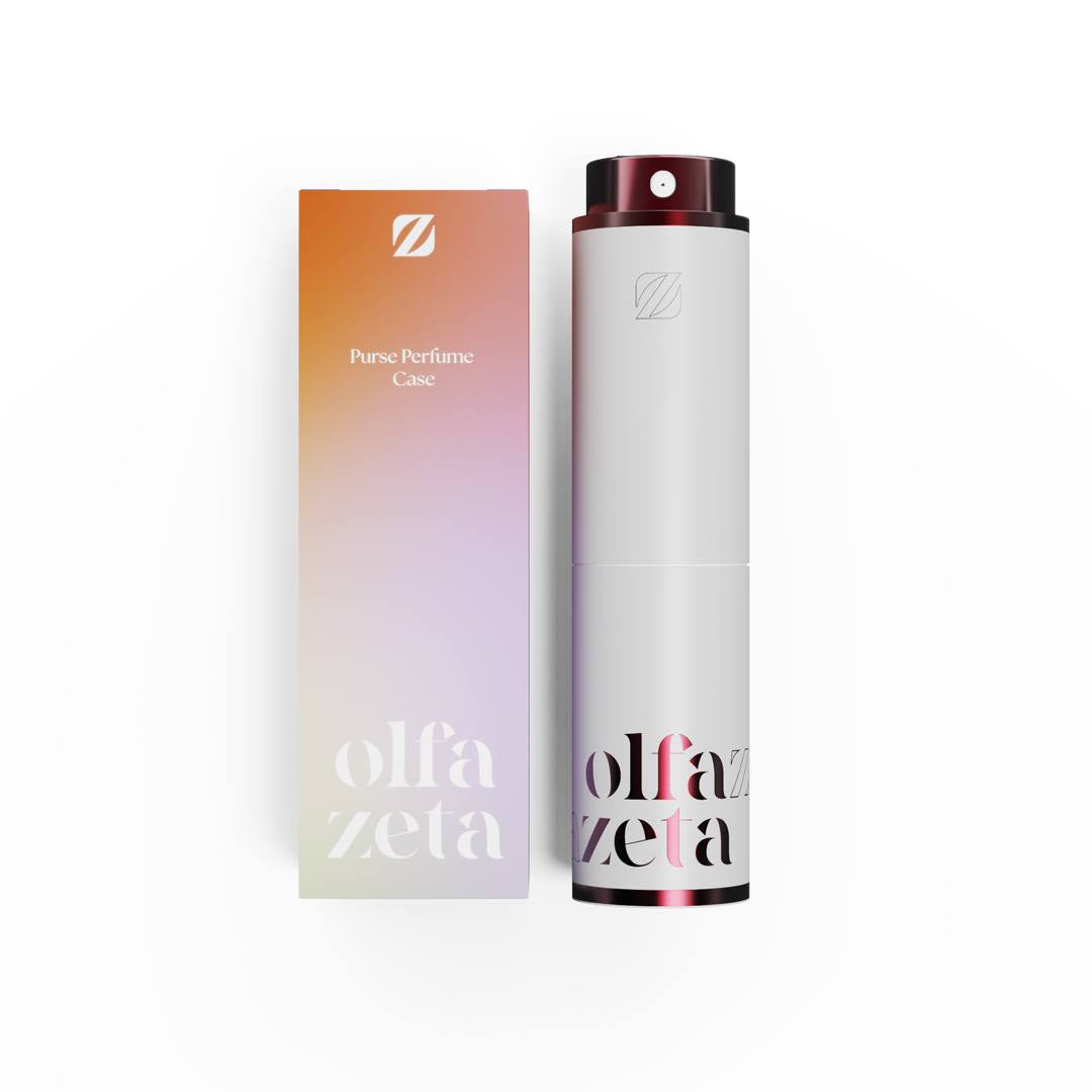 Olfazeta Parfüm-Taschenetui Modern in Taubengrau für 15 ml Nachfüllflakon Modell TCOV010