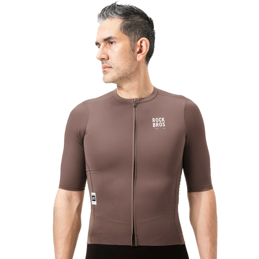 ROAD TO SKY Herren Radtrikot Kurzarm mit Taschen