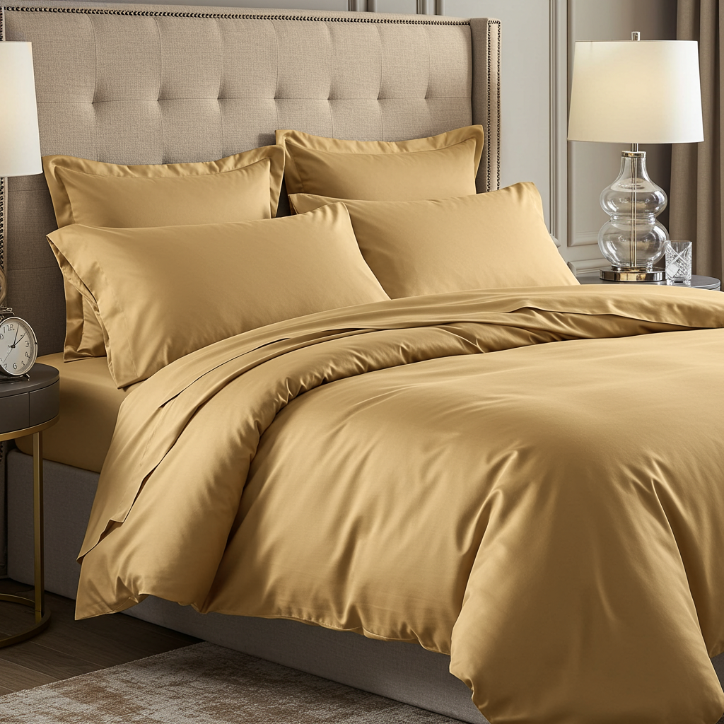 Charm Baumwolle Satin Bettlaken